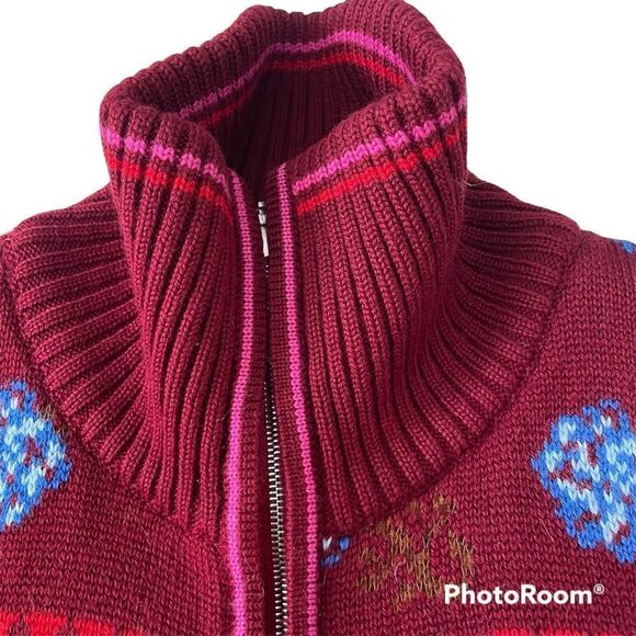 Bogner Fleece Wool Cardigan  - Picture 2 of 8